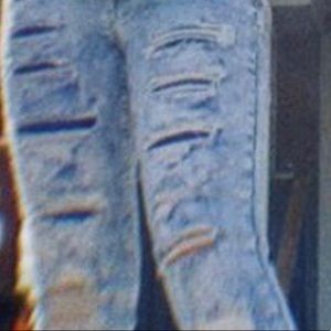 Acid Wash Ripped Jeans